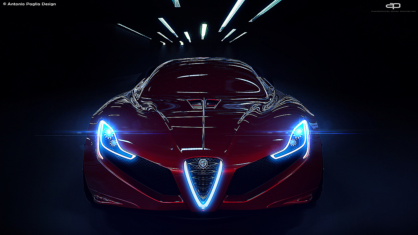 grace，power，alfa，alpha，Concept sports car，